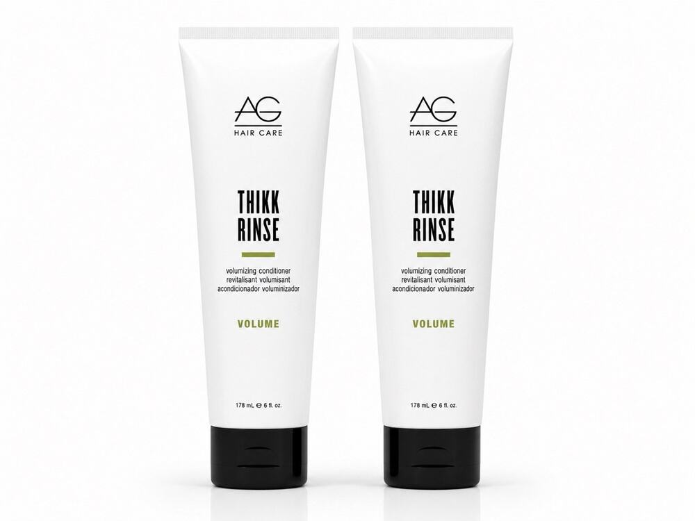 AG Hair Care Thikk Rinse Volumizing Conditioner 6 fl oz Lot of 2